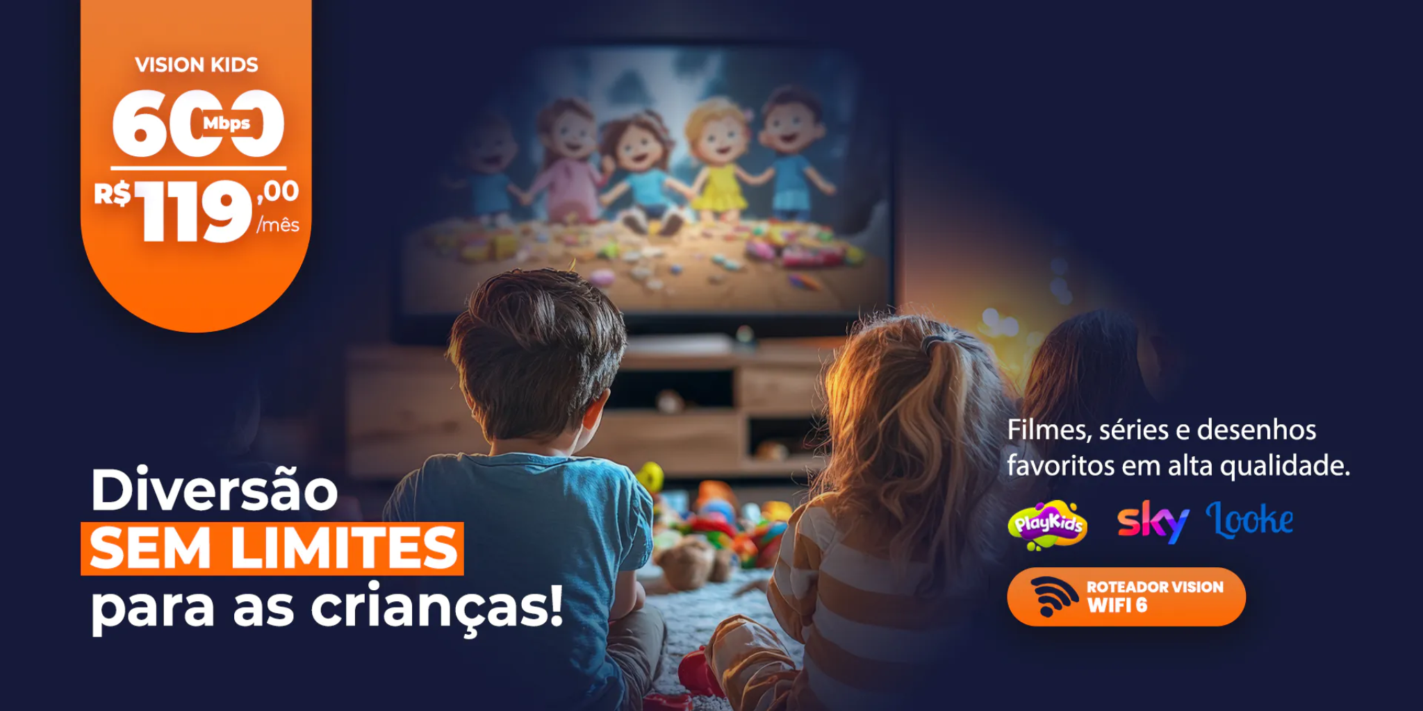 Diversão sem limites para as crianças